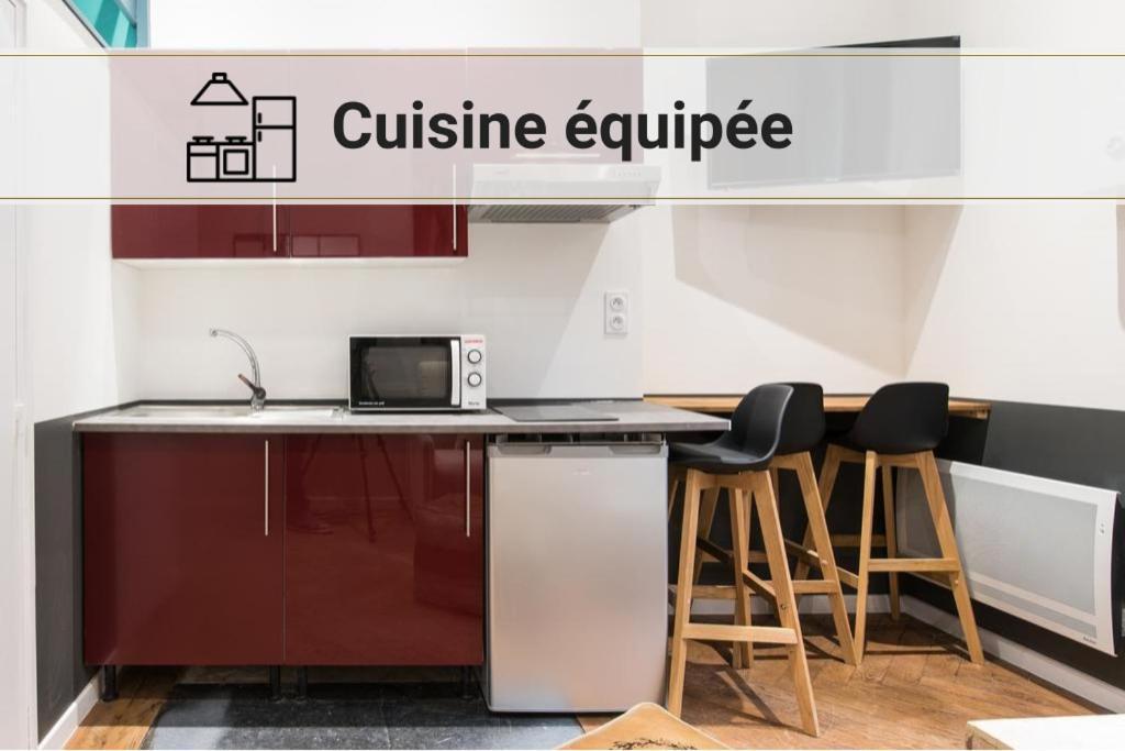 Centre/place Jaurès * Mycityhome * Mezzanine Appartement *