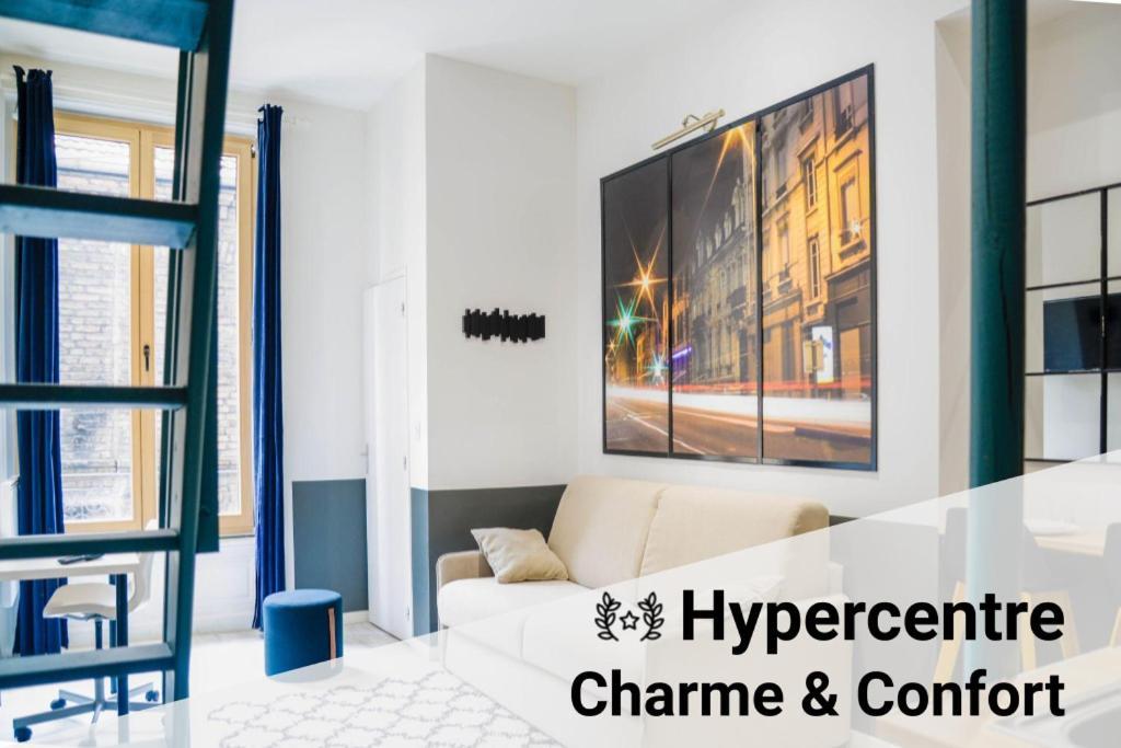 Centre/place Jaurès * Mycityhome * Mezzanine Appartement
