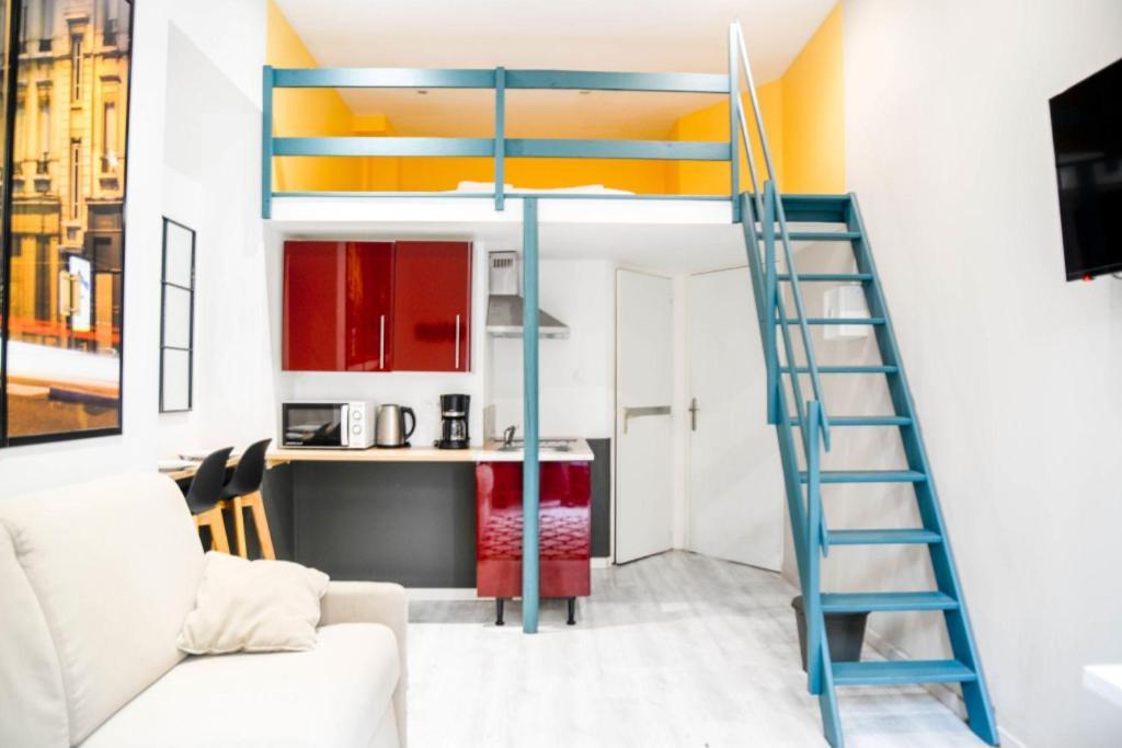 Centre/place Jaures * Mycityhome * Mezzanine Appartement